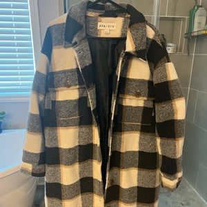 Ava & Viv Flannel Jacket